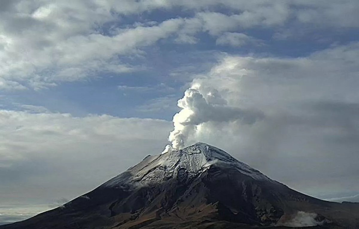 Popocatepetl Yanardağı'nda yeni patlamalar meydana geldi