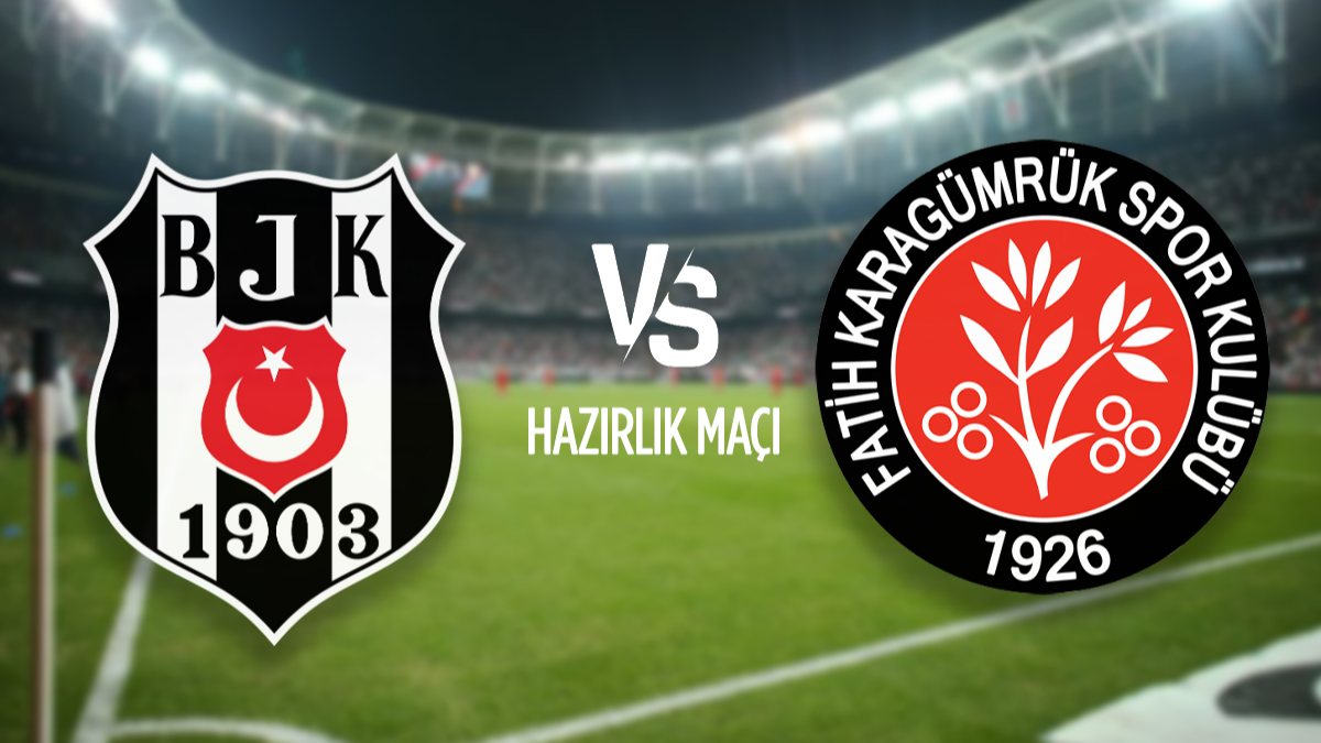 Beşiktaş - Karagümrük maçı şifresiz ücretsiz izle! Beşiktaş - Karagümrük hazırlık maçını kesintisiz izle! (2)