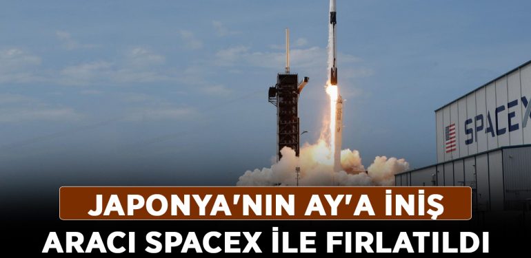 Japonya’nın Ay’a iniş aracı SpaceX ile fırlatıldı