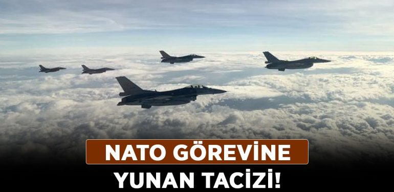 NATO görevine Yunan tacizi!